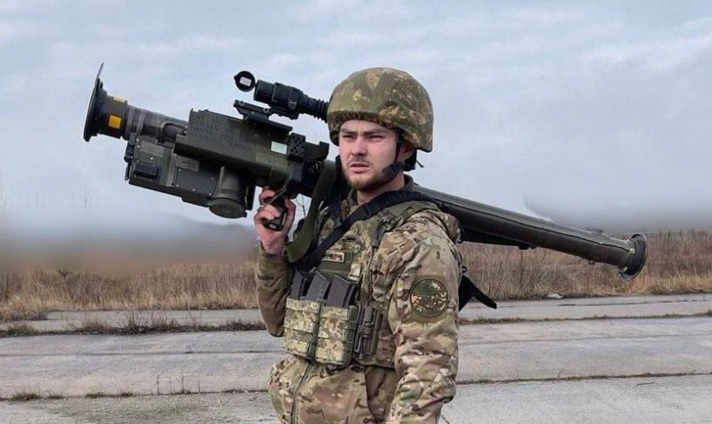 Стрілець-зенітник бригади Національної гвардії України «Буревій»