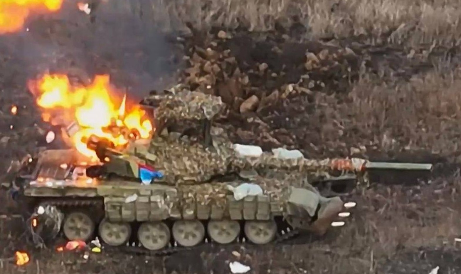 Підбита техніка російських окупантів