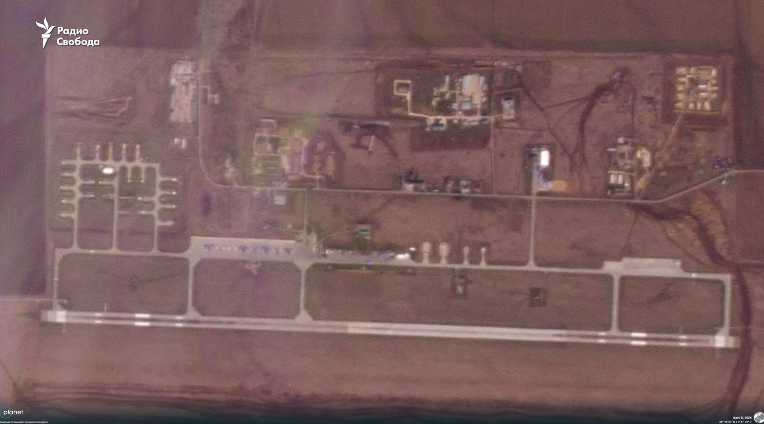 Удар по російському аеродрому в Морозовську