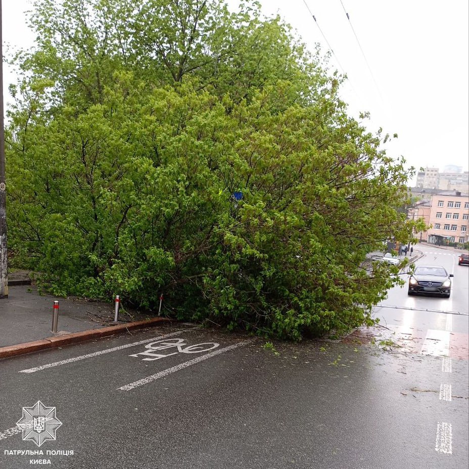 Негода вКиєві 21.04.2024