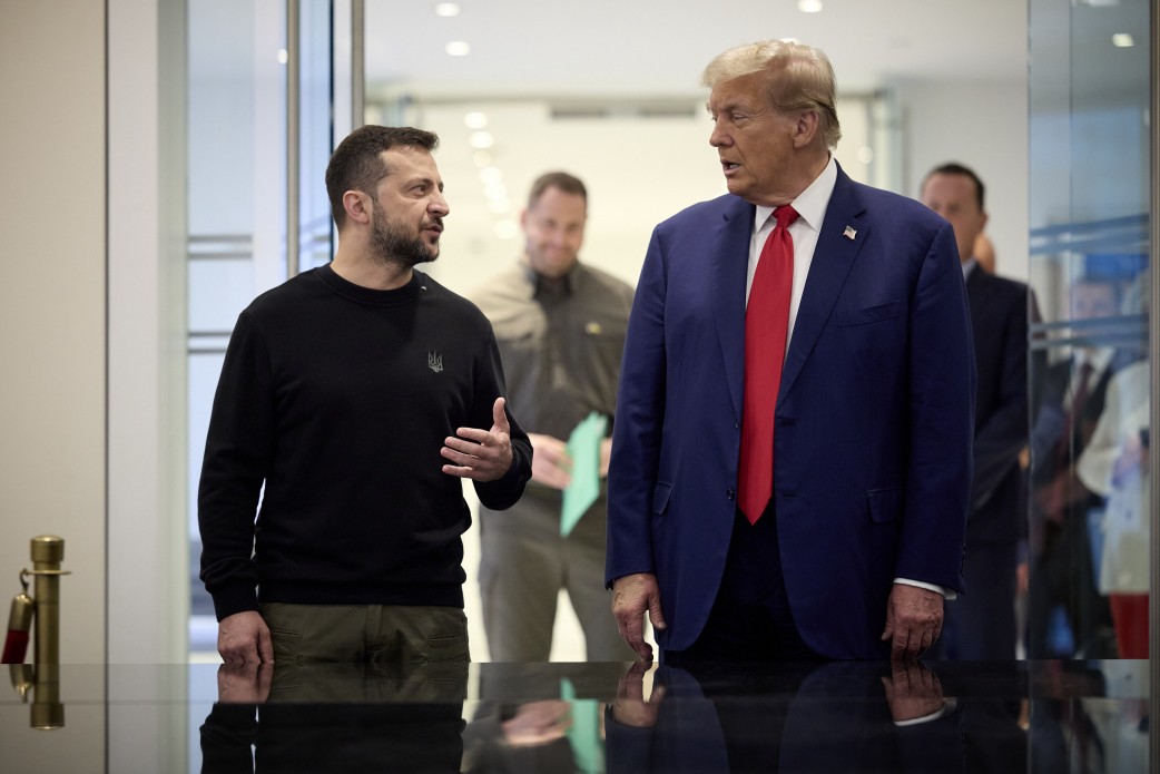 Володимир Зеленський та Дональд Трамп