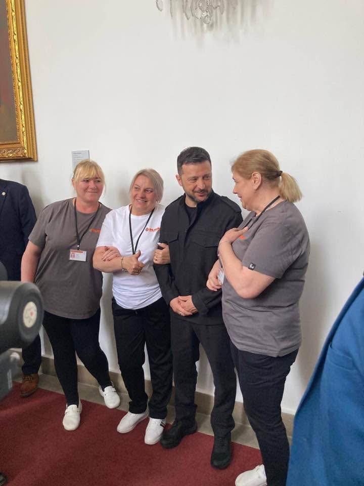 Володимир Зеленський у Чехії