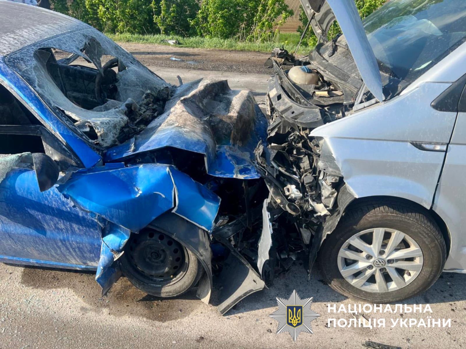 На Київщині сталася смертельна ДТП за участі Volkswagen Transporter та Daewoo Lanos