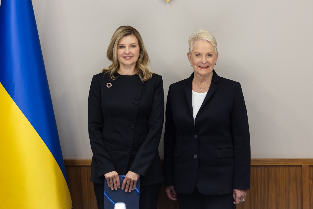 Олена Зеленська та Сінді Маккейн
