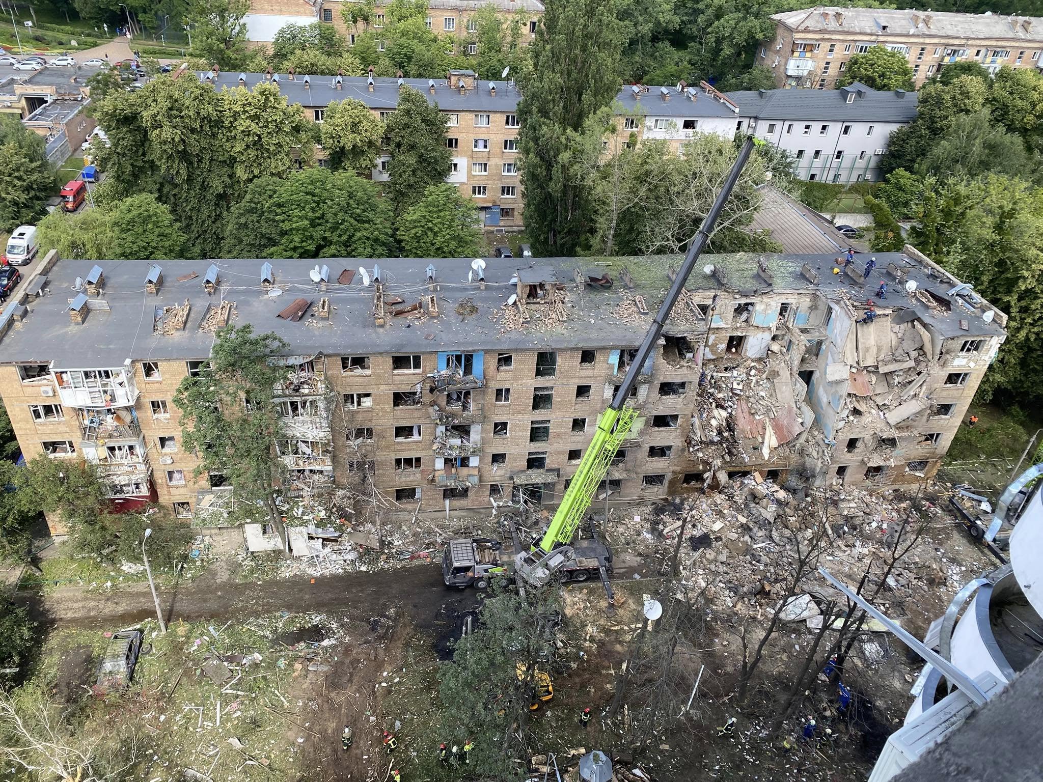 Житло української режисерки Марини Ткачук зруйновано в Києві через російський удар