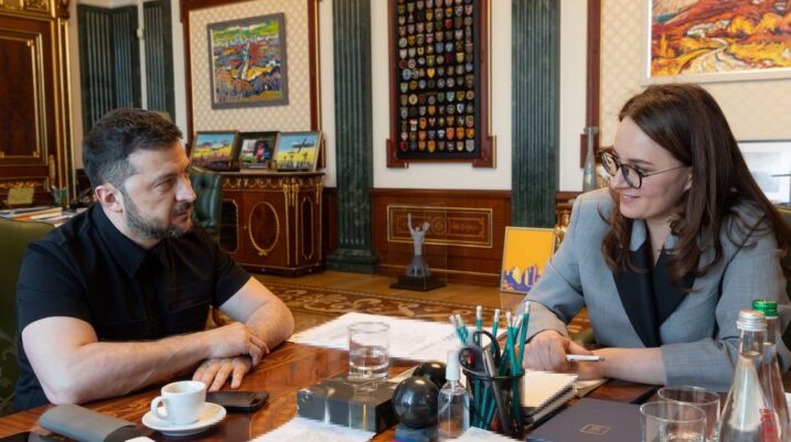 Володимир Зеленський та Юлія Свириденко