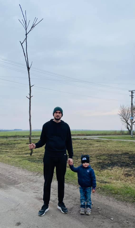 Вадим Яценко із сином