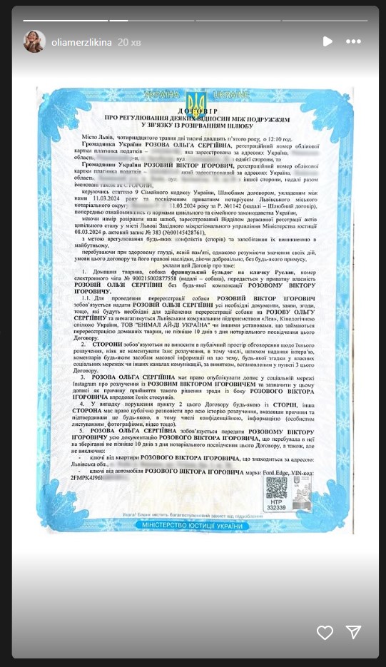 Скандал з інтерв’ю Розового: Мерзлікіна спростувала несподівану заяву Раміни та опублікувала важливі документи