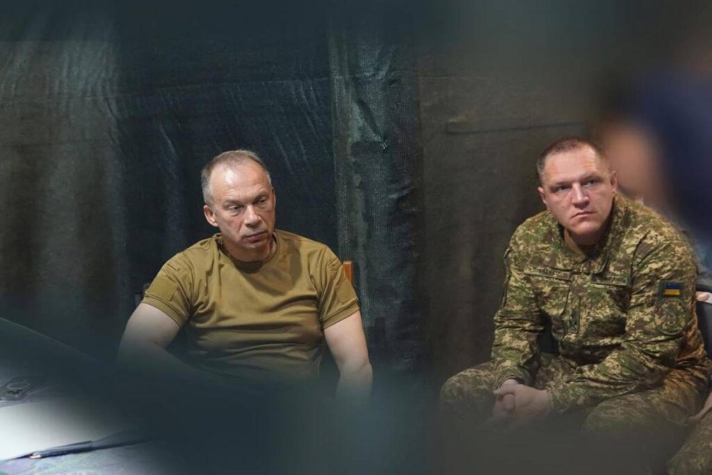 Олександр Сирський та Олександр Півненко