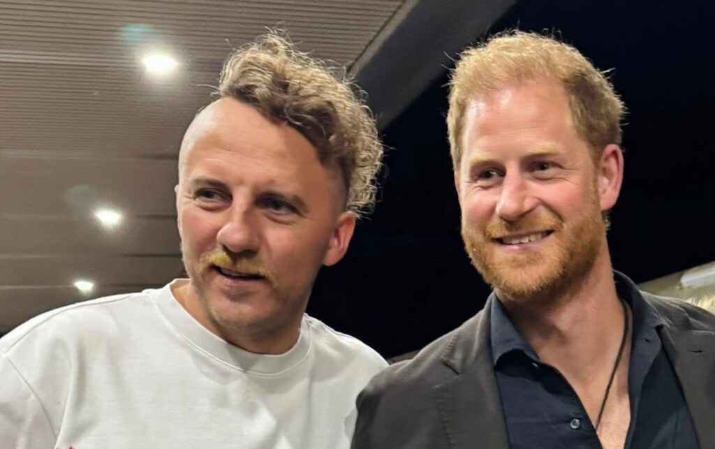 Євген Клопотенко побоявся годувати принца Гаррі салом