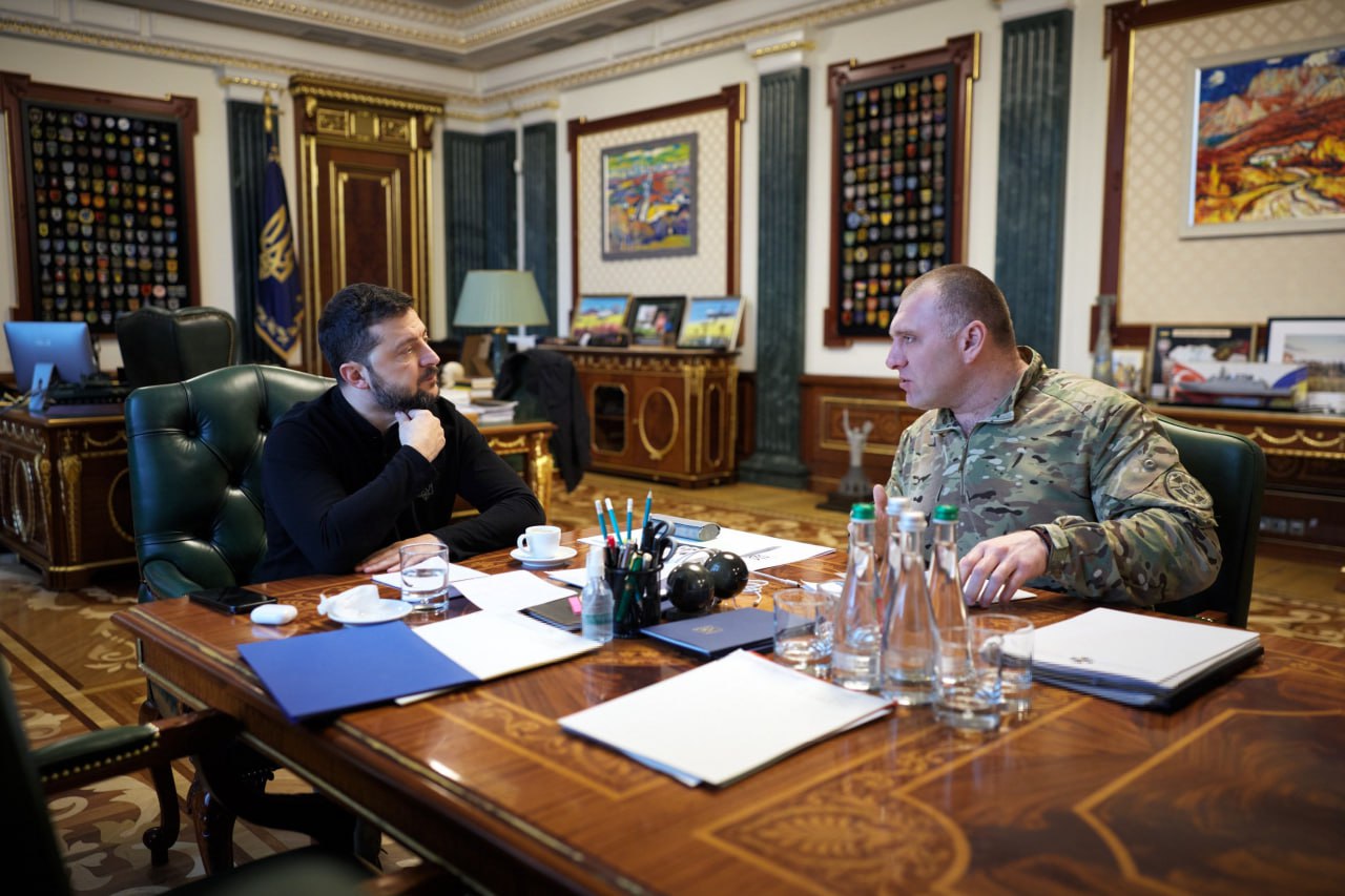 Володимир Зеленський та Василь Малюк