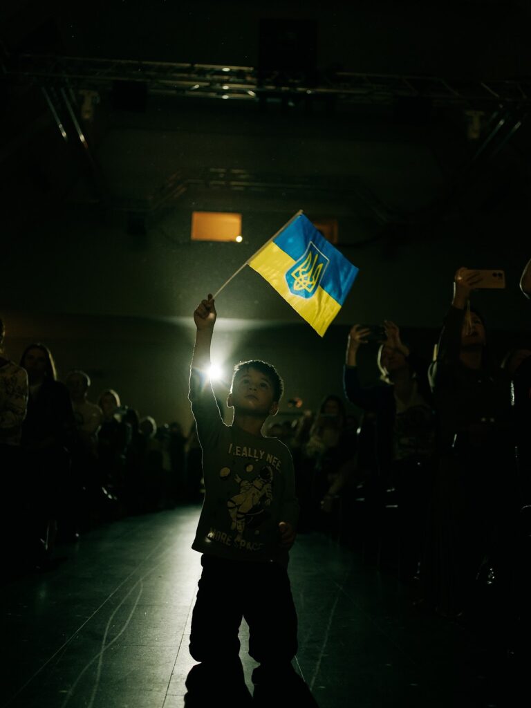 Юний глядач на концерті хору "Гомін"