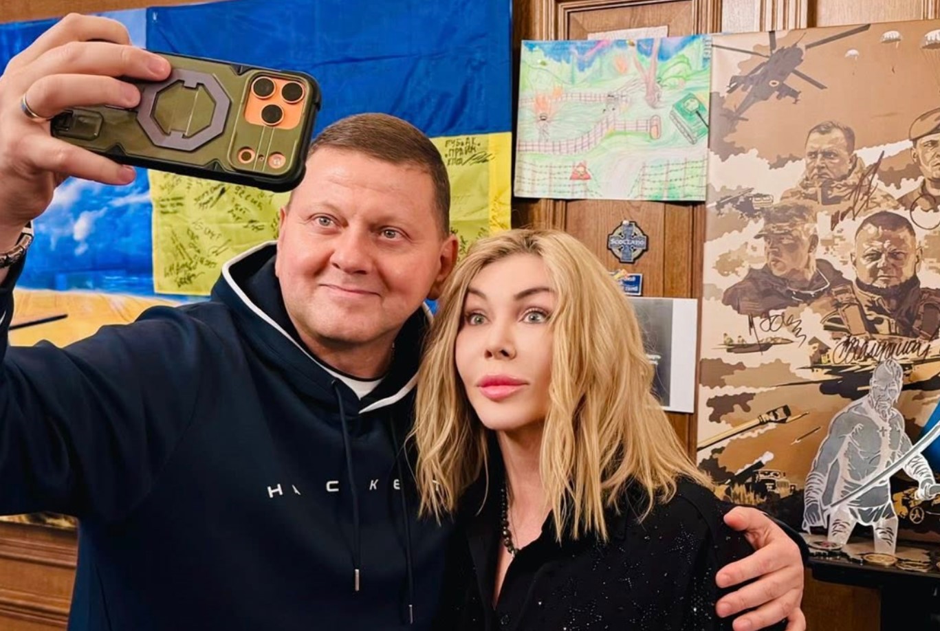 Валерій Залужний та Ірина Білик