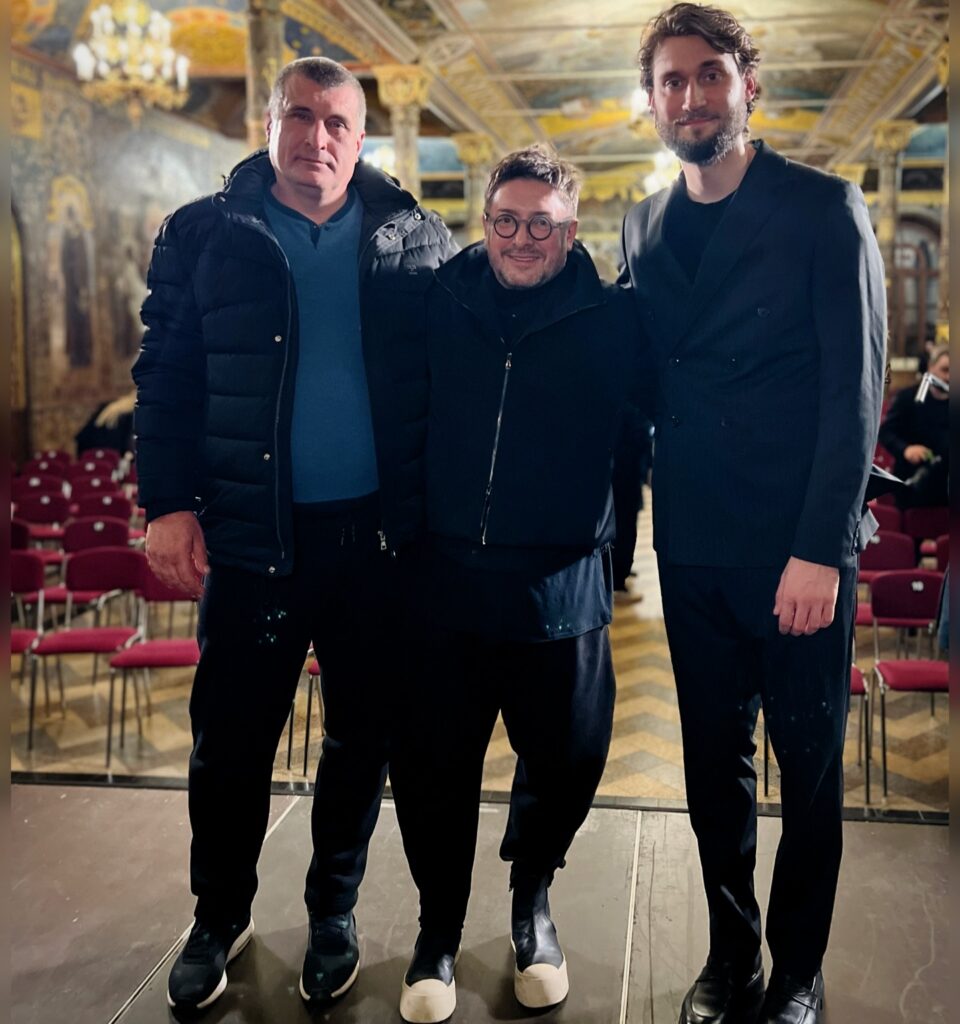 Зліва направо Руслан Яценко, Олексій Суханов та Вадим Яценко