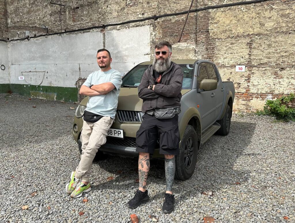 Сергій Грішин (зліва) та Юрій Бондаренко (праворуч)