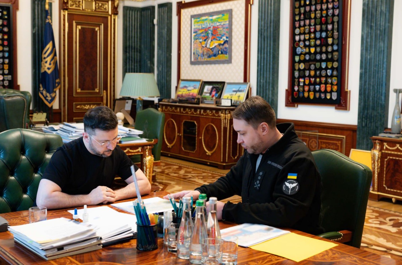 Володимир Зеленський та Кирило Буданов