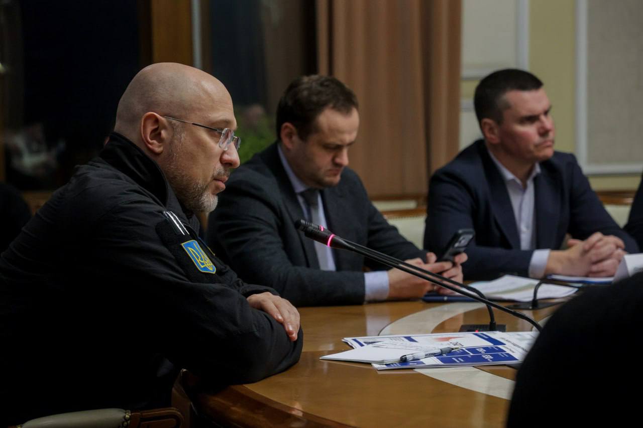 Денис Шмигаль на нараді