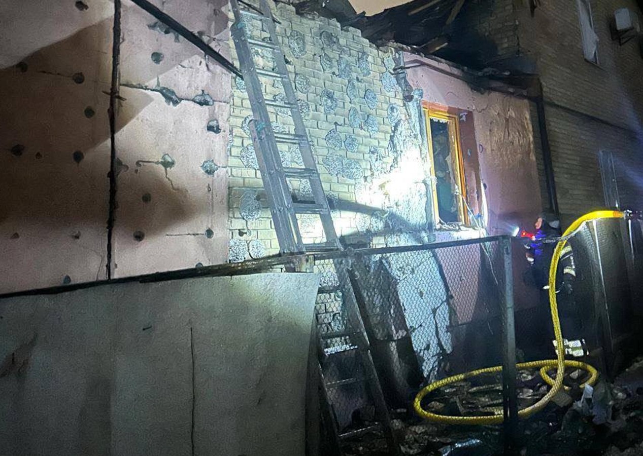 Наслідки російського удару по Києву в ніч на 26 лютого 2026 року