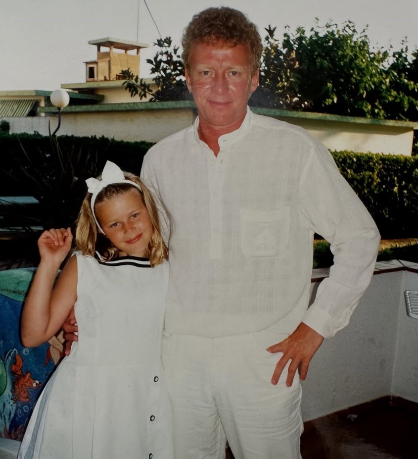 Олег Кузнєцов з донькою Катериною