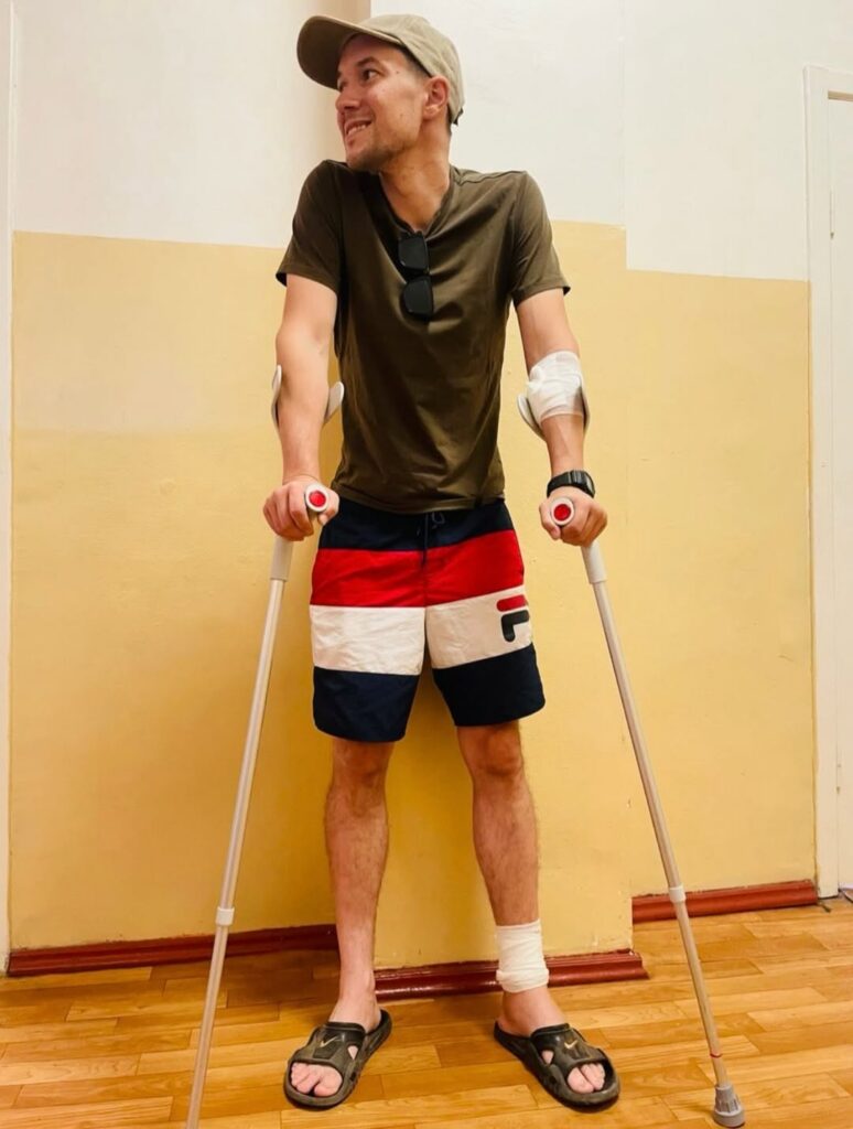 Петро Рузавін отримав поранення