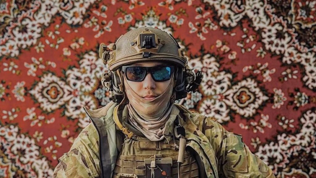 Чоловік Лесі Нікітюк розповів, як отримав здобув право носити свій перший берет морпіха