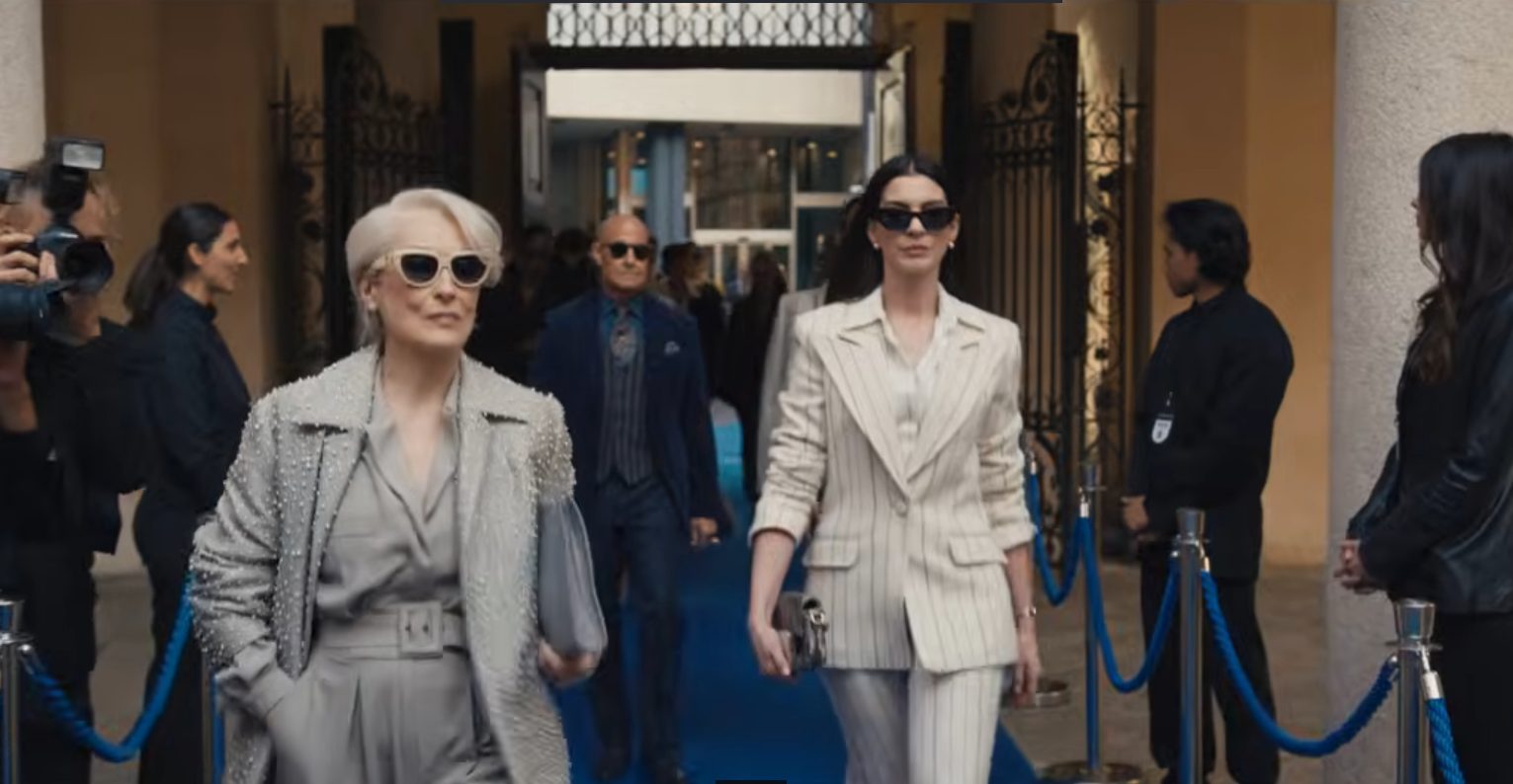 Кадр з офіційного трейлера "Диявол носить Прада 2"
